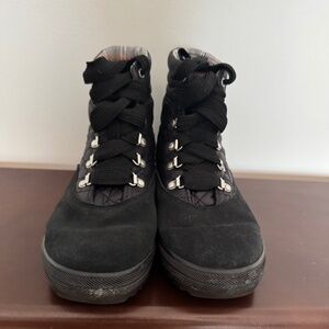 Ladies Keds black suede size 9